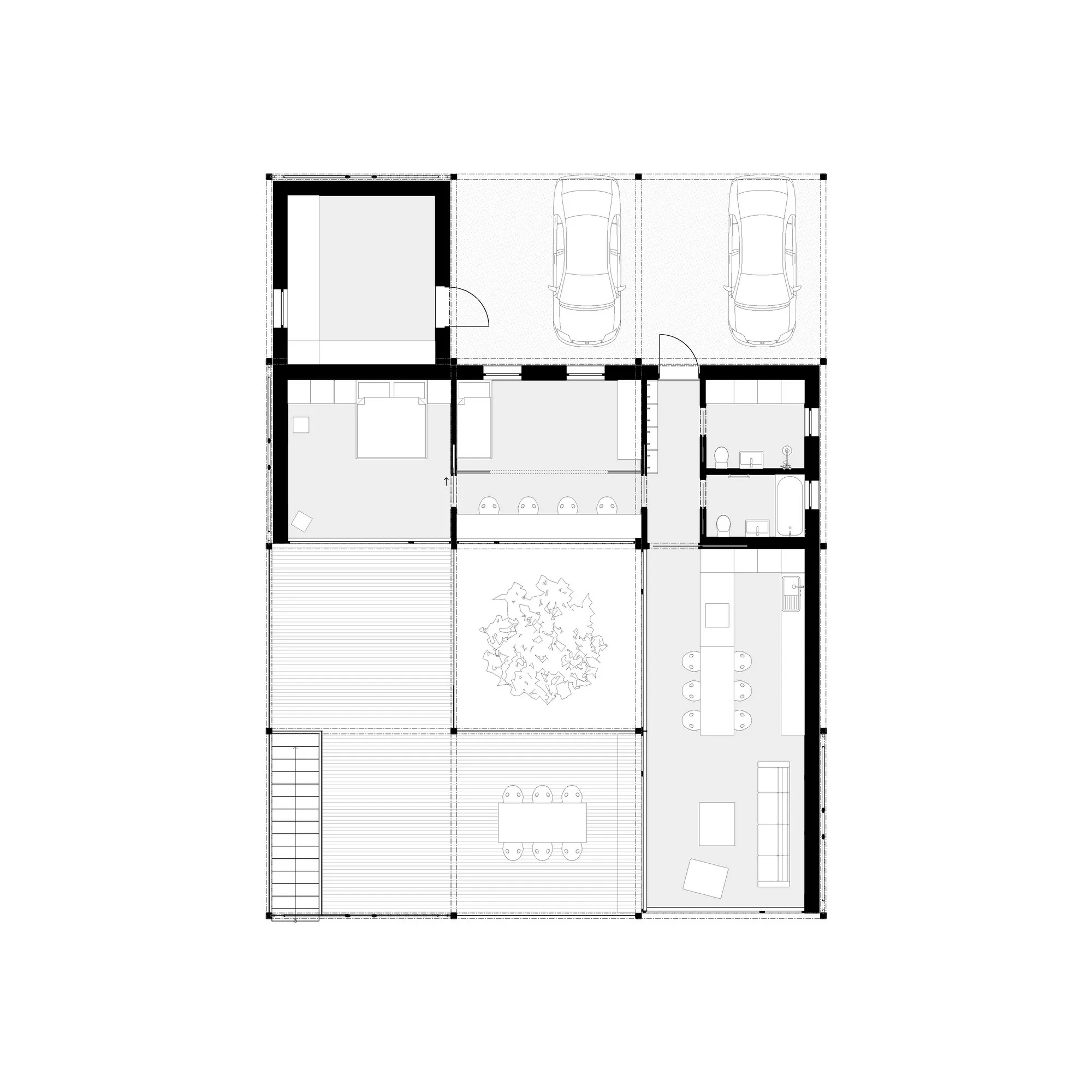 supraorder a návrh půdorysu RD od bydloarchitekti