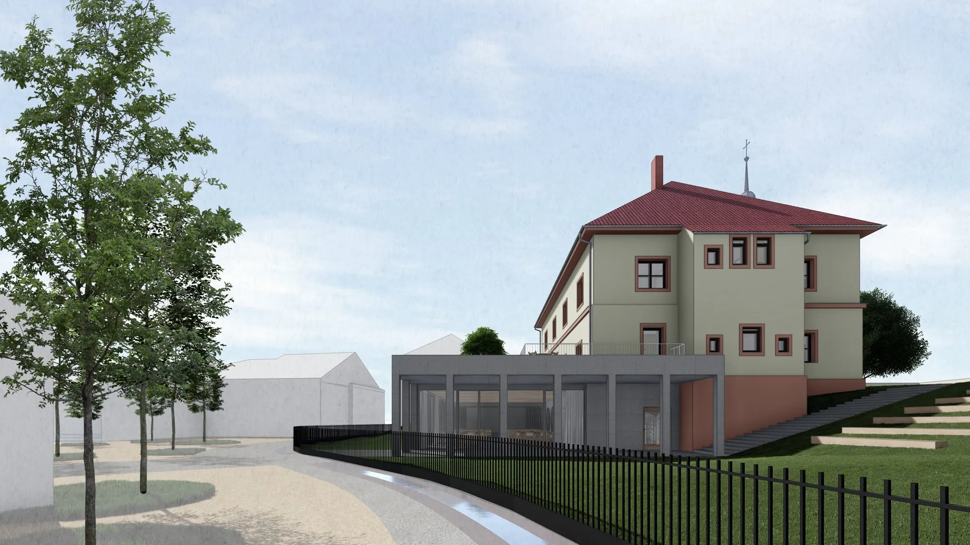 návrh dostavby v moravskoslezském kraji bydloarchitekti