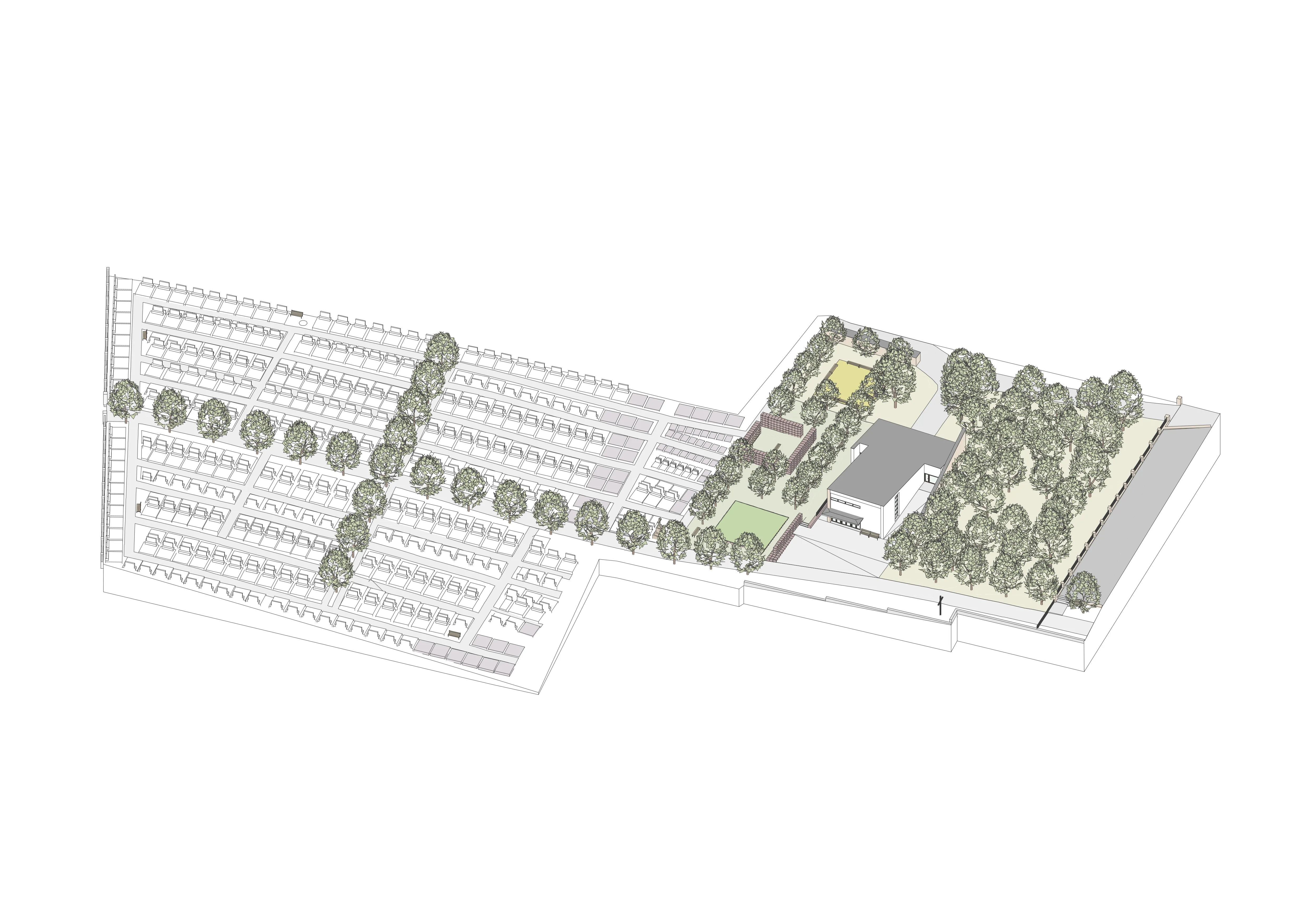 návrh opravy a obnovy hřbitova od bydlo architektů
