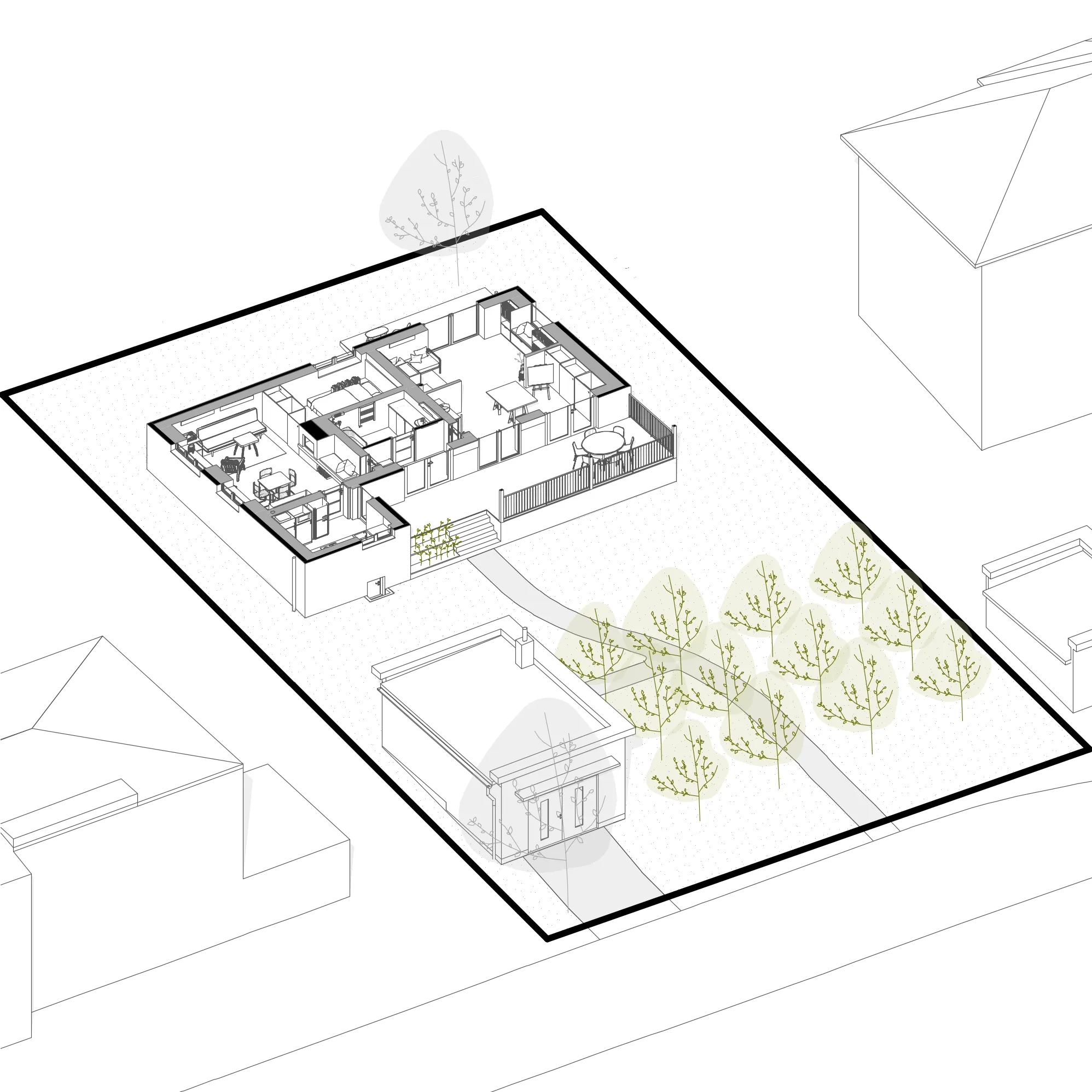 dispoziční úpravy starého domu od bydloarchitekti