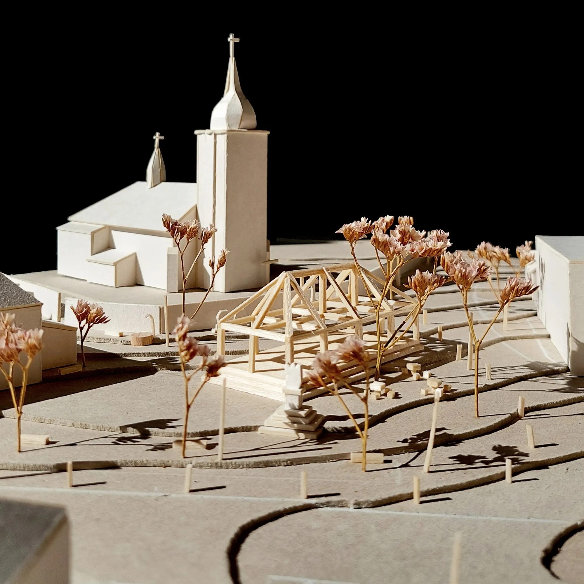 architektonická studie veřejného prostoru