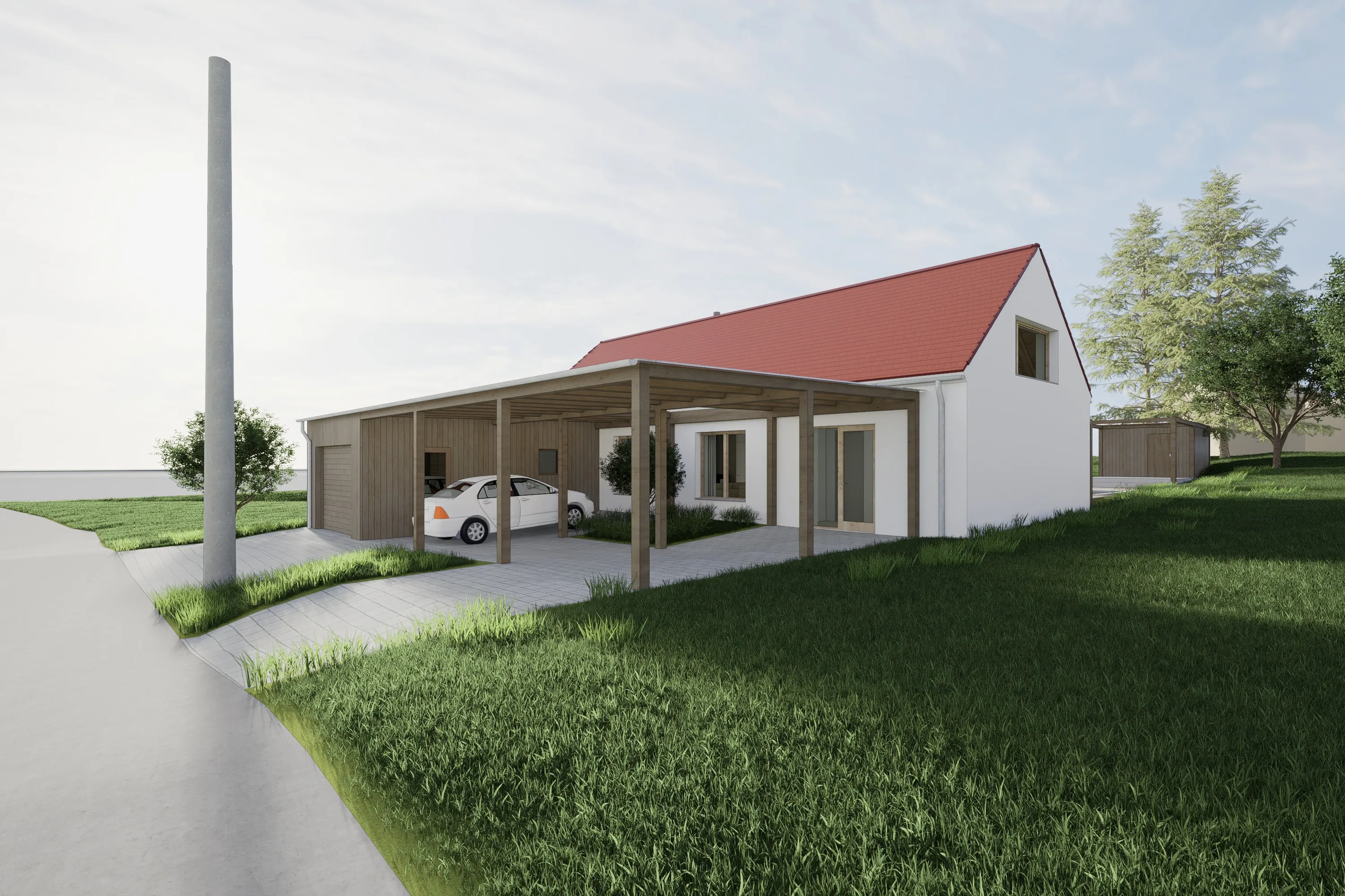 projekt rodinného domu Klimkovice