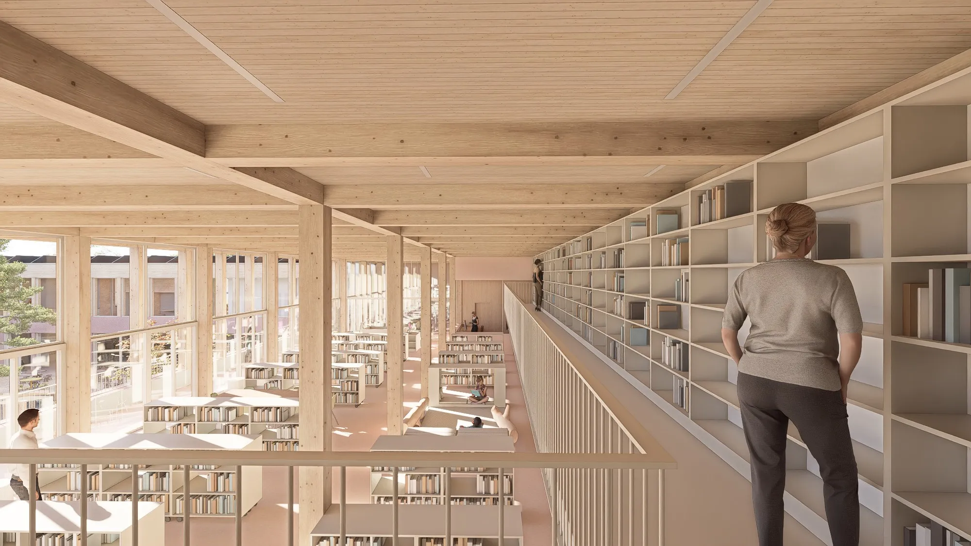 veřejná budova jako moderní dřevostavba od bydloarchitekti
